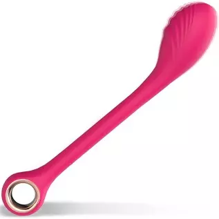 G Spot Vibrator for Vagina Stimulation with 7 Vibrations, Rechargeable Bendable Finger Shaped Dildo Vibrator for Women Quick Org