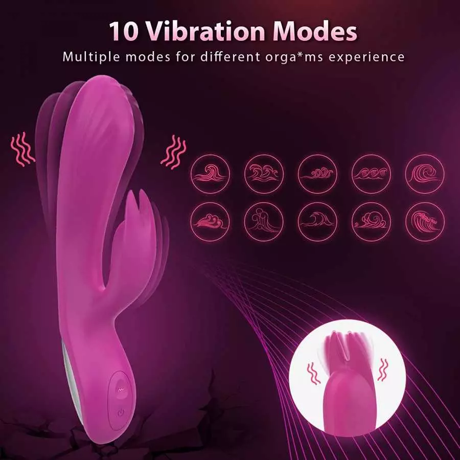 G Spot Rabbit Vibrator for Women - Adult Toys for Womens Sex Pleasure Couples Sex Toys Dildo Vibrators for Woman Pleasure with 1