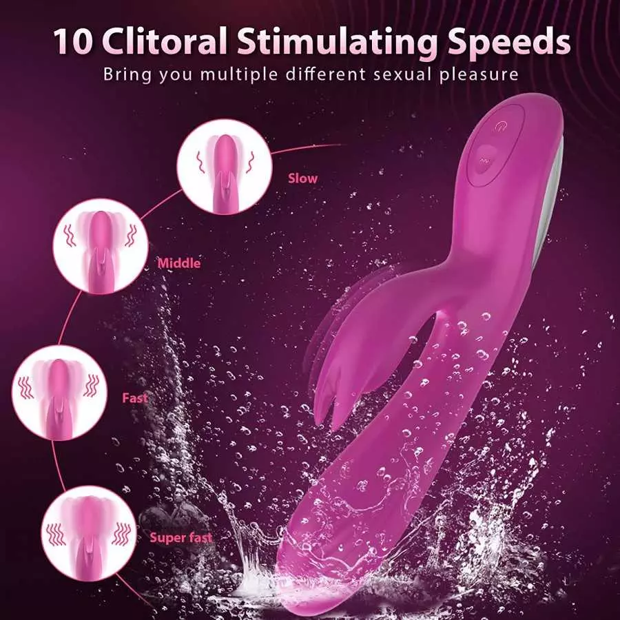 G Spot Rabbit Vibrator for Women - Adult Toys for Womens Sex Pleasure Couples Sex Toys Dildo Vibrators for Woman Pleasure with 1