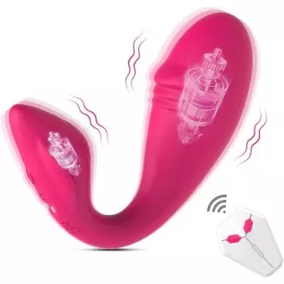 Sex Toys Wearable Clitoral and G Spot Vibrator for Clit G Spot Dual Stimulation, Flaffy 26ft Remote Control Adult Sex Toys with Sex Toys Wearable Clitoral and G Spot Vibrator for Clit G Spot Dual Stimulation, Flaffy 26ft Remote Control Adult Sex Toys with