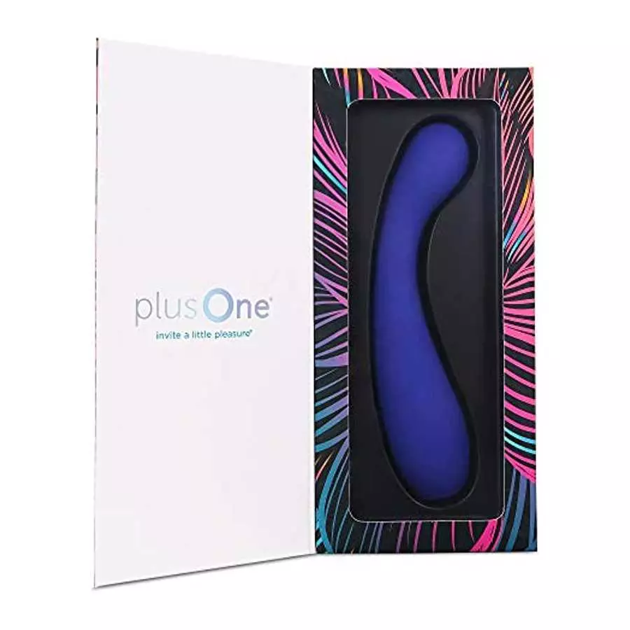 plusOne G-Spot Massager, G Spot Stimulator, Personal Massager with 10 Powerful Vibration Settings, Rechargeable, Fully Waterproo