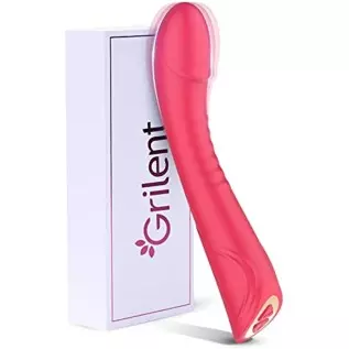 Realistic G-spot Dildo Vibrator for Women, Vaginal Anal Clitoris Stimulator for Solo Masturbation or Couple Lover Sex Things, Si