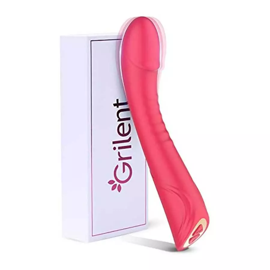 Realistic G-spot Dildo Vibrator for Women, Vaginal Anal Clitoris Stimulator for Solo Masturbation or Couple Lover Sex Things, Si Realistic G-spot Dildo Vibrator for Women, Vaginal Anal Clitoris Stimulator for Solo Masturbation or Couple Lover Sex Things, Si