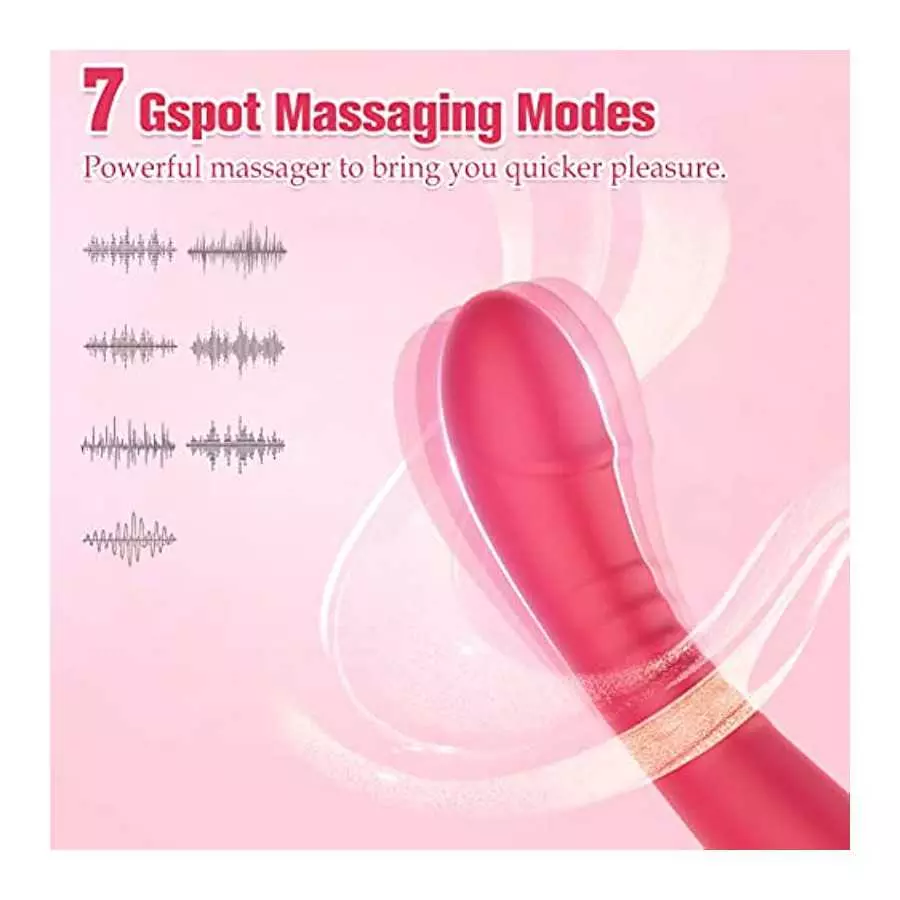 Realistic G-spot Dildo Vibrator for Women, Vaginal Anal Clitoris Stimulator for Solo Masturbation or Couple Lover Sex Things, Si