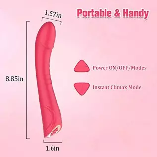 Realistic G-spot Dildo Vibrator for Women, Vaginal Anal Clitoris Stimulator for Solo Masturbation or Couple Lover Sex Things, Si Realistic G-spot Dildo Vibrator for Women, Vaginal Anal Clitoris Stimulator for Solo Masturbation or Couple Lover Sex Things, Si