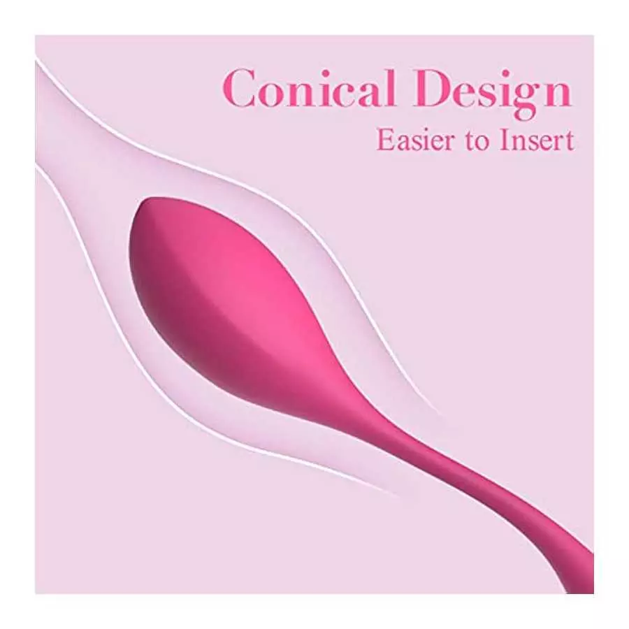 Bullet Vibrator with Remote Control for G-Spot Stimulation, Jiasiting Vibrating Eggs Mini Kegel Ball, Love Egg Adult Sex Toys wi