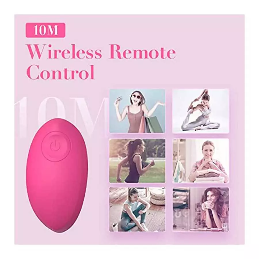 Bullet Vibrator with Remote Control for G-Spot Stimulation, Jiasiting Vibrating Eggs Mini Kegel Ball, Love Egg Adult Sex Toys wi