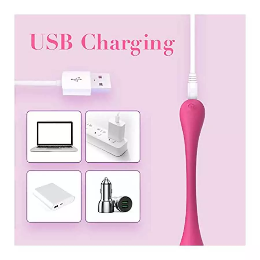 Bullet Vibrator with Remote Control for G-Spot Stimulation, Jiasiting Vibrating Eggs Mini Kegel Ball, Love Egg Adult Sex Toys wi