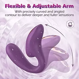SENSIVO 2 in 1 G Spot Vibrator, Clitoralis Stimulator for Women with 10 Licking & Vibrating Modes, Dual Stimulation Super Quite SENSIVO 2 in 1 G Spot Vibrator, Clitoralis Stimulator for Women with 10 Licking & Vibrating Modes, Dual Stimulation Super Quite