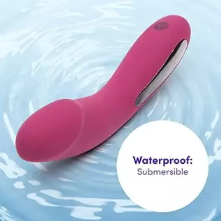 Lovehoney Pink Mantric Rechargeable Realistic Vibrator - Silicone - 100% Waterproof