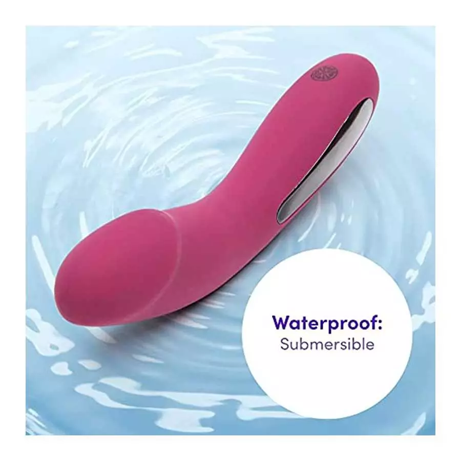 Lovehoney Pink Mantric Rechargeable Realistic Vibrator - Silicone - 100% Waterproof