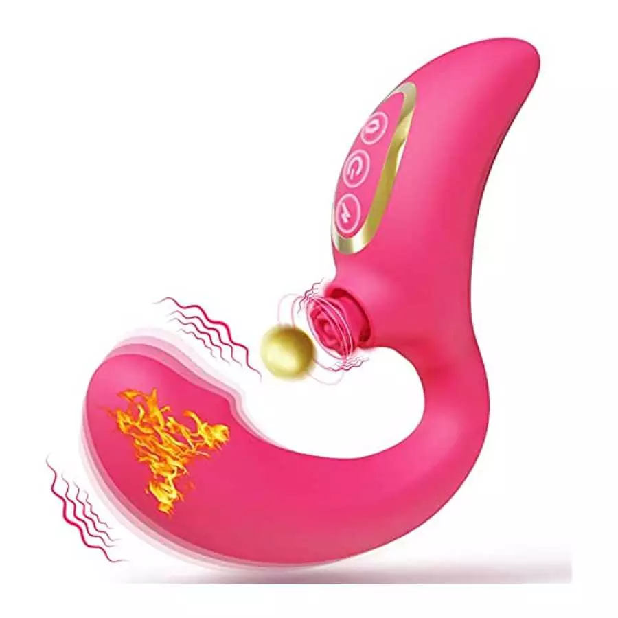 Flapping Rose Toys Vibrator, Clitoral Stimulator G Spot Dildo Heating Toys with 5 Flapping & 10 Vibrating Modes, Clit Vaginal An Flapping Rose Toys Vibrator, Clitoral Stimulator G Spot Dildo Heating Toys with 5 Flapping & 10 Vibrating Modes, Clit Vaginal An