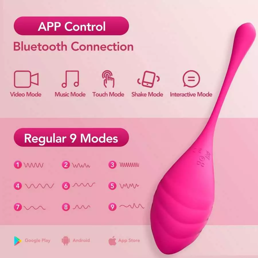 ElfGame G Spot Vibrator Sex Toys with Phone APP and 30ft Remote Control, Vibrator Adult Sensory Toys Dildo Adult Sex Toys for Me