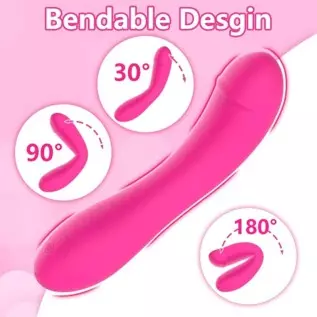 G-Spot Vibrator Dildo for Women with Super-Strong Vibration, Leyuto Vagina Clitoris Anal Stimulator with 10 Vibration Modes Body G-Spot Vibrator Dildo for Women with Super-Strong Vibration, Leyuto Vagina Clitoris Anal Stimulator with 10 Vibration Modes Body