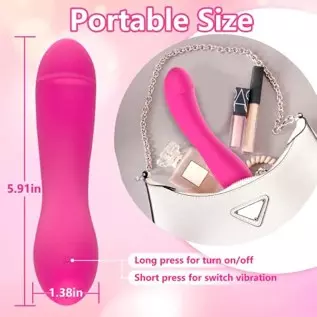 G-Spot Vibrator Dildo for Women with Super-Strong Vibration, Leyuto Vagina Clitoris Anal Stimulator with 10 Vibration Modes Body G-Spot Vibrator Dildo for Women with Super-Strong Vibration, Leyuto Vagina Clitoris Anal Stimulator with 10 Vibration Modes Body