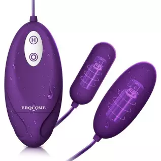 Remote Bullet Vibrator Love Eggs with 12 Vibration Modes for Thrilling Internal Pleasure, EROCOMR Remote Control Ovular Egg Clit