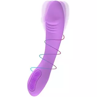 G-Spot Vibrator Dildo with 10 Modes Powerful Stimulation Vibes for Female/Couple/Foreplay, Vibrating Dildo Adult Sex Toy for Wom