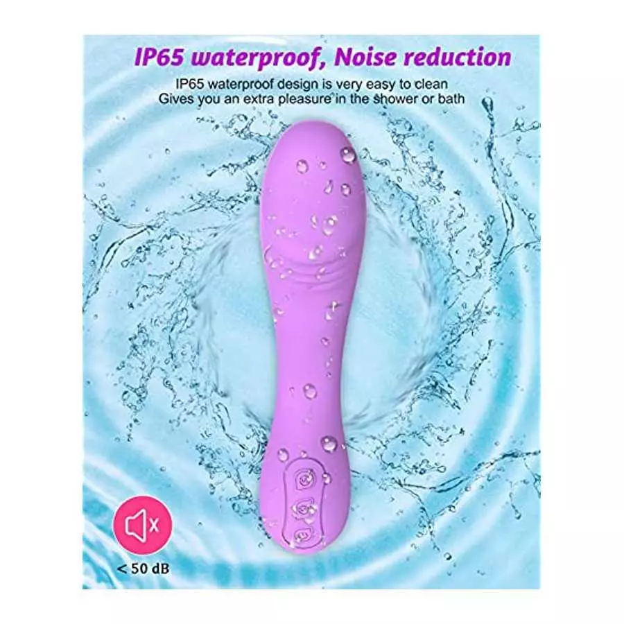 G-Spot Vibrator Dildo with 10 Modes Powerful Stimulation Vibes for Female/Couple/Foreplay, Vibrating Dildo Adult Sex Toy for Wom