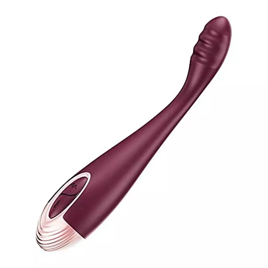 Finger Shaped G-Spot Vibrator for Women - Cawpink 7 Stimulation Modes & 2 Heating Functions, Flexible Dildo Finger Vibrators Adu Finger Shaped G-Spot Vibrator for Women - Cawpink 7 Stimulation Modes & 2 Heating Functions, Flexible Dildo Finger Vibrators Adu