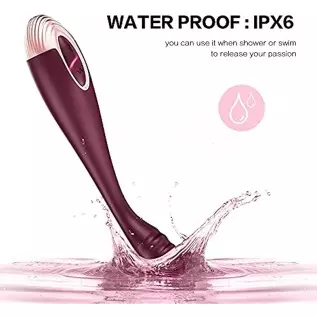 Finger Shaped G-Spot Vibrator for Women - Cawpink 7 Stimulation Modes & 2 Heating Functions, Flexible Dildo Finger Vibrators Adu Finger Shaped G-Spot Vibrator for Women - Cawpink 7 Stimulation Modes & 2 Heating Functions, Flexible Dildo Finger Vibrators Adu