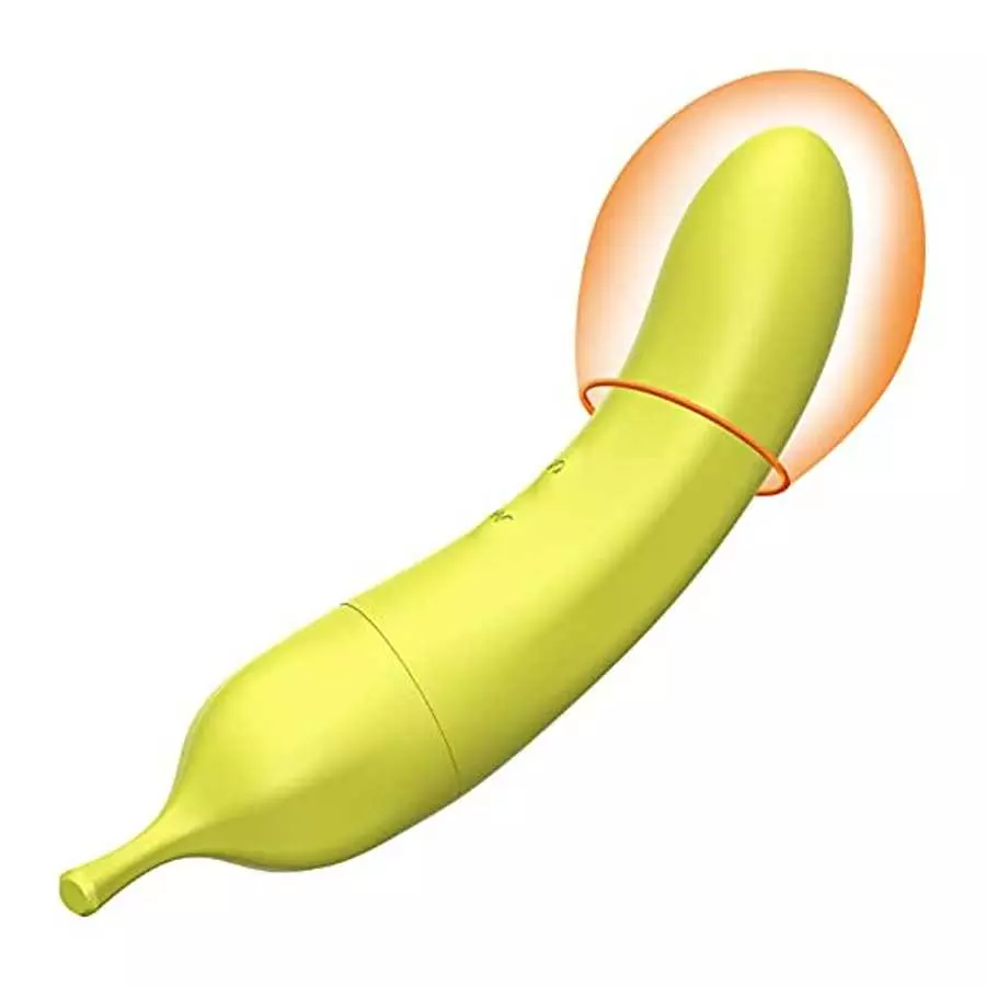 Banana Clitoral G-Spot Dildo Vibrator for Sexual Stimulation - Rechargeable Clitoris Nipple Stimulator Vaginal Anal Massager Adu Banana Clitoral G-Spot Dildo Vibrator for Sexual Stimulation - Rechargeable Clitoris Nipple Stimulator Vaginal Anal Massager Adu