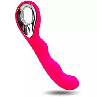 Playzzr G Marks The Spot - G Spot Dildo Vibrator, 10 Vibration Modes, Ergonomic Design Dildo Sex Toy Wand Massager for Couple or