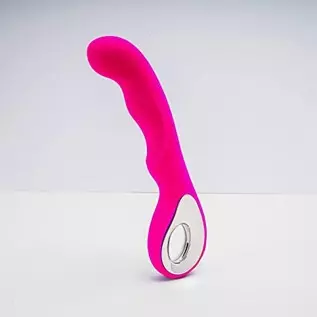 Playzzr G Marks The Spot - G Spot Dildo Vibrator, 10 Vibration Modes, Ergonomic Design Dildo Sex Toy Wand Massager for Couple or Playzzr G Marks The Spot - G Spot Dildo Vibrator, 10 Vibration Modes, Ergonomic Design Dildo Sex Toy Wand Massager for Couple or