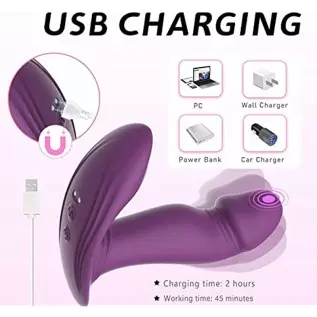 Buloqili Wiggling Wearable G Spot App Rose Vibrator Adult Sex Toys for Woman-Remote Control Panty Vibe Quiet Rechargeable Blueto