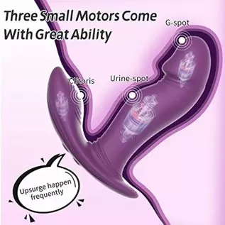 Buloqili Wiggling Wearable G Spot App Rose Vibrator Adult Sex Toys for Woman-Remote Control Panty Vibe Quiet Rechargeable Blueto