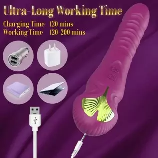 Vibrating G-Spot Dildo Vibrator Clitoral Vagina Anal Stimulator with 10 Powerful Vibration Modes, Waterproof Rechargable Persona Vibrating G-Spot Dildo Vibrator Clitoral Vagina Anal Stimulator with 10 Powerful Vibration Modes, Waterproof Rechargable Persona
