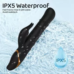 Sexpplis Rabbit Vibrator for Women Rolling Beads with 21 Modes & 7 Speeds Waterproof G-spot Dildos for Female Sex Toys Pink Sexpplis Rabbit Vibrator for Women Rolling Beads with 21 Modes & 7 Speeds Waterproof G-spot Dildos for Female Sex Toys Pink