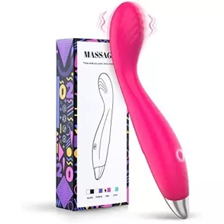 G Spot Vibrator Sex Toys for Women - Jrueden Squirting Clitoral Vibrator for Women with 10 Vibrations- Finger Shaped Clit Vibrat