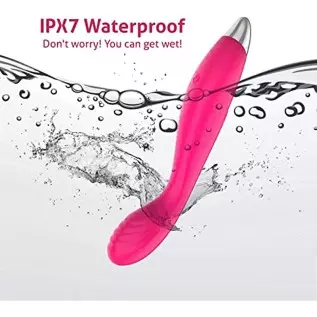 G Spot Vibrator Sex Toys for Women - Jrueden Squirting Clitoral Vibrator for Women with 10 Vibrations- Finger Shaped Clit Vibrat
