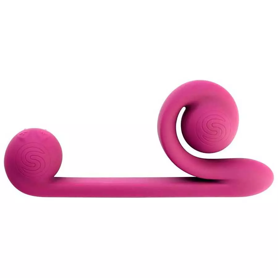 Snail Vibe Vibrator for Clitoris and G-Spot, Unique Design (Pink)