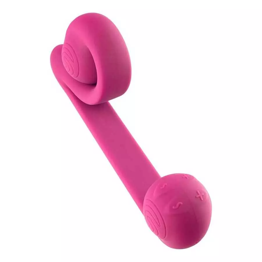 Snail Vibe Vibrator for Clitoris and G-Spot, Unique Design (Pink)