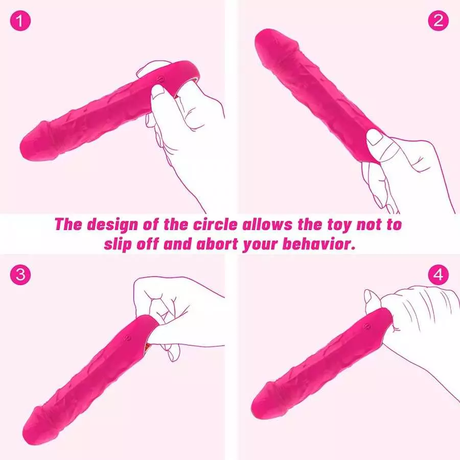 LUGAGA G Spot Vibrator Realistic Dildos for Women with 10 Vibration Modes, Clitoral Vibrators Vaginal Nipple Anal Clitoris Massa