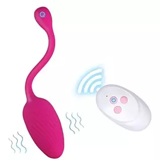 Bullet Vibrator with Remote Control for G-Spot Stimulation, Moleway Vibrating Egg, Wearable Love Egg with 10 Vibration Modes Sof