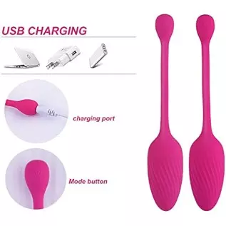 Bullet Vibrator with Remote Control for G-Spot Stimulation, Moleway Vibrating Egg, Wearable Love Egg with 10 Vibration Modes Sof Bullet Vibrator with Remote Control for G-Spot Stimulation, Moleway Vibrating Egg, Wearable Love Egg with 10 Vibration Modes Sof