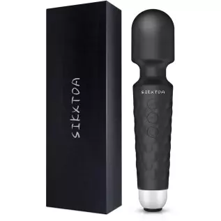 Powerful Vibrator, G-Spot Cordless Rechargeable Sex Toy with 8 Speeds & 20 Patterns, Quiet & Mini Clit Vibrator, Clitoris Stimul