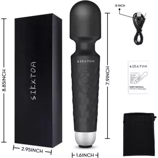 Powerful Vibrator, G-Spot Cordless Rechargeable Sex Toy with 8 Speeds & 20 Patterns, Quiet & Mini Clit Vibrator, Clitoris Stimul Powerful Vibrator, G-Spot Cordless Rechargeable Sex Toy with 8 Speeds & 20 Patterns, Quiet & Mini Clit Vibrator, Clitoris Stimul