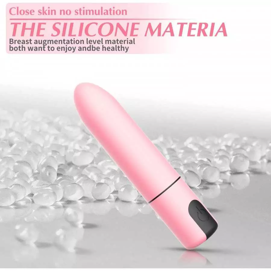 Vibrator Clitoris Anal Butt Plug & G-Spot Nipple Stimulator Vibrate Massager Bullet Vibe Orgasm Vagina Dildo for Travel USB Rech