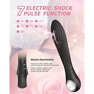 G Spot Vibrator Dildo Waterproof Silicone Womens Vibrator Sex Toy for Couple G Spotting Vibrating Massager for Woman Pleasure Wa