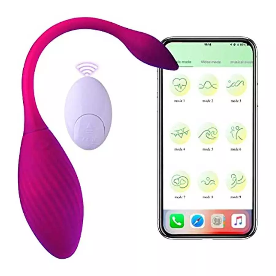 Bullet Vibrator Vaginal Vibrator Egg for G-spot Stimulation App and Remote Control Soft Silicone Waterproof Rechargeable Adult S Bullet Vibrator Vaginal Vibrator Egg for G-spot Stimulation App and Remote Control Soft Silicone Waterproof Rechargeable Adult S