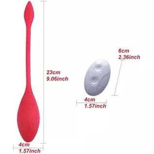 Bullet Vibrator Vaginal Vibrator Egg for G-spot Stimulation App and Remote Control Soft Silicone Waterproof Rechargeable Adult S