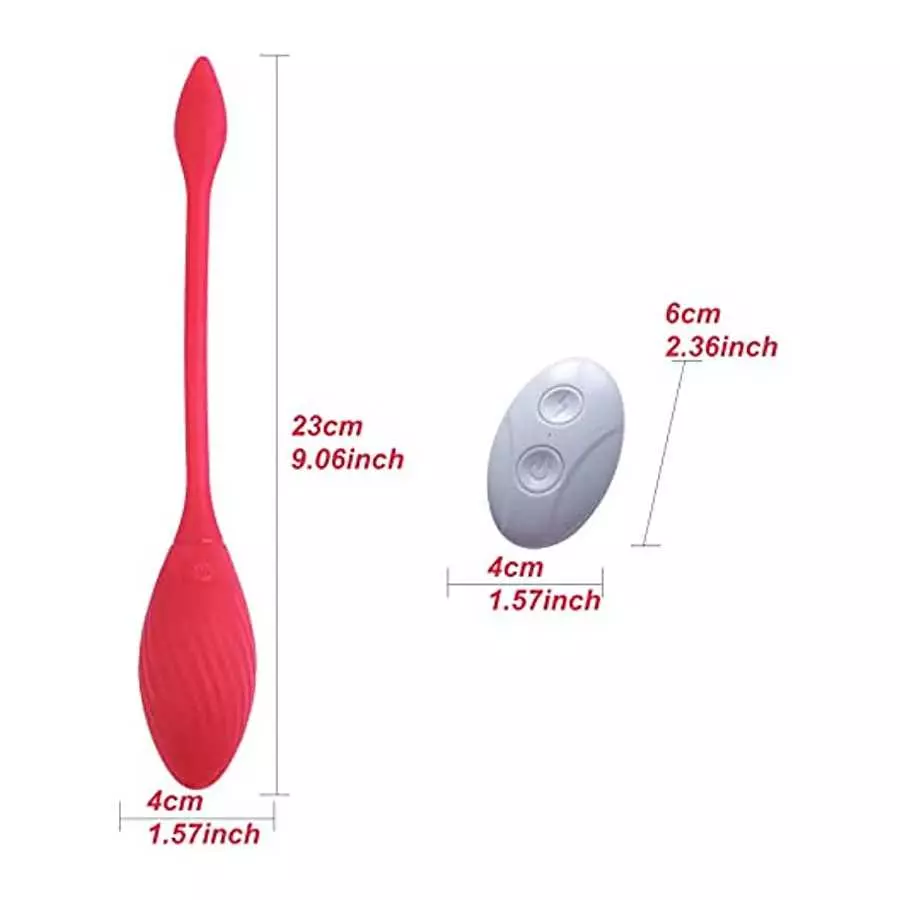 Bullet Vibrator Vaginal Vibrator Egg for G-spot Stimulation App and Remote Control Soft Silicone Waterproof Rechargeable Adult S