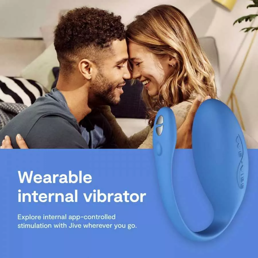 Jive by We-Vibe Rechargeable Bluetooth Wearable Egg Vibrator