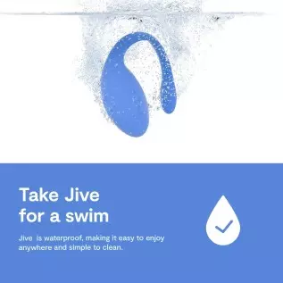 Jive by We-Vibe Rechargeable Bluetooth Wearable Egg Vibrator Jive by We-Vibe Rechargeable Bluetooth Wearable Egg Vibrator