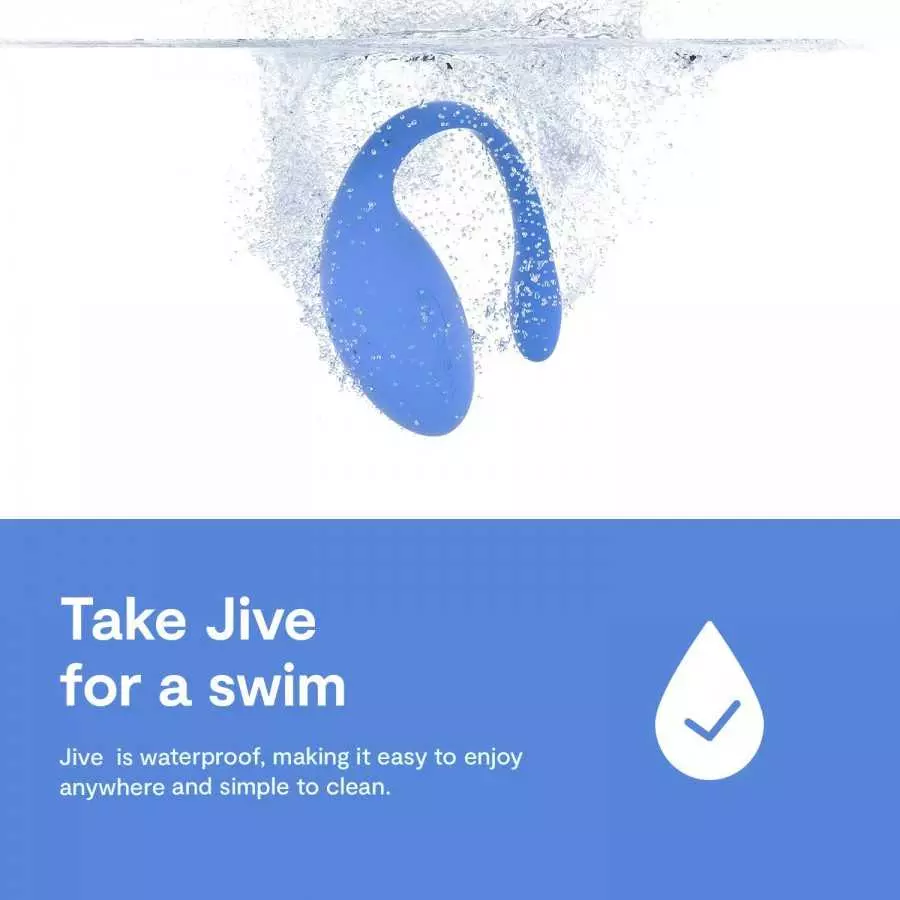 Jive by We-Vibe Rechargeable Bluetooth Wearable Egg Vibrator