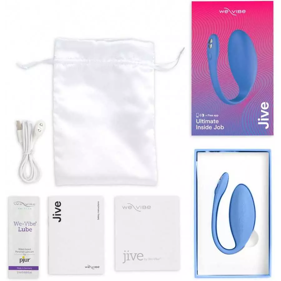 Jive by We-Vibe Rechargeable Bluetooth Wearable Egg Vibrator