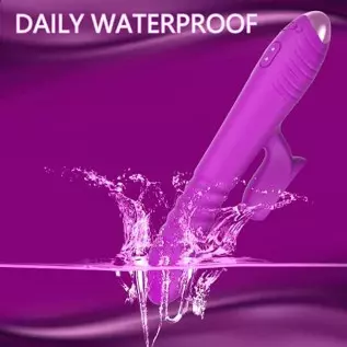 3 in 1 Thrusting G Spot Vibrator Clitoral Stimulator Massager, Rabbit Dildo Vibrator with 8 Flapping & 5 Telescopic Speeds Vagin 3 in 1 Thrusting G Spot Vibrator Clitoral Stimulator Massager, Rabbit Dildo Vibrator with 8 Flapping & 5 Telescopic Speeds Vagin